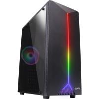 TURBOX Centauri X312B USB 3.0 300W mATX Gaming IŞIKLI CAMLI Bilgisayar Kasası - 1